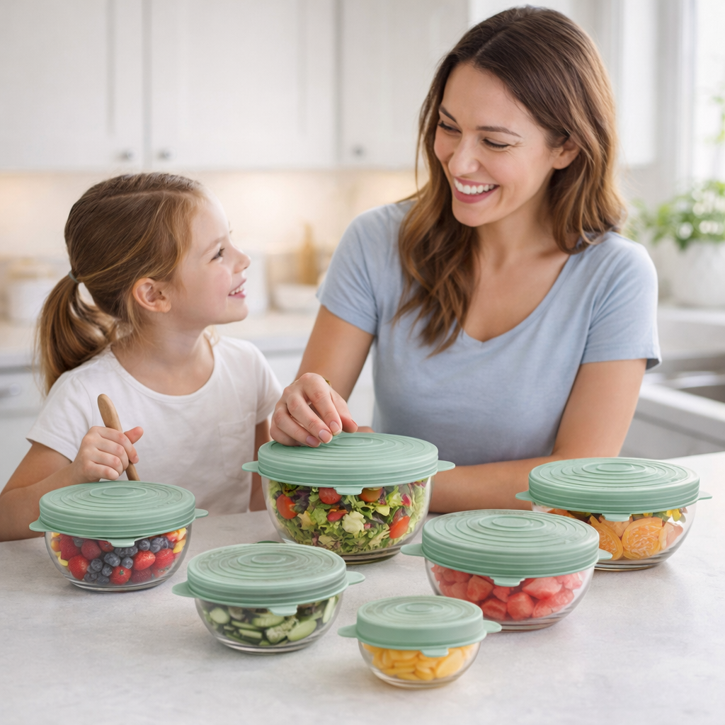 pack simpliva couvercle en silicone réutilisable 